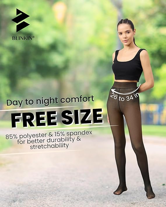 Fleece High Rise Leggings for Women