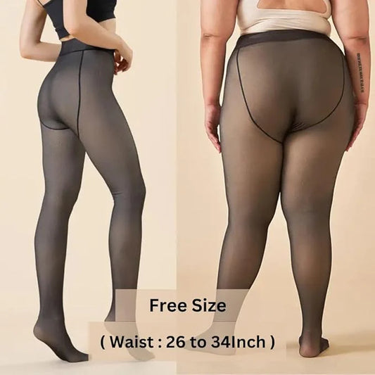 Fleece High Rise Leggings for Women