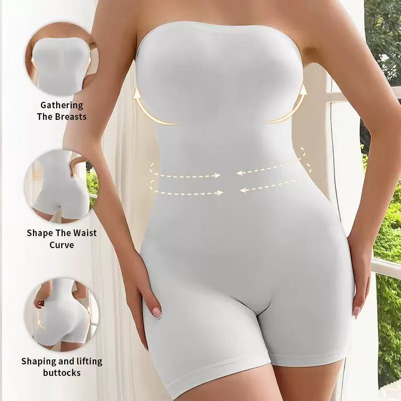 Strapless Shapewear Bodysuit - For Tummy Control & Butt Lifter Body Shaper