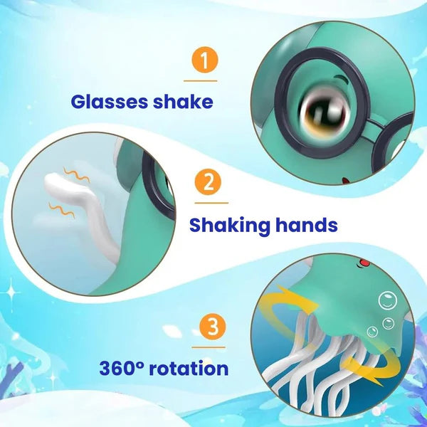 Dancing Jellyfish Toy - Moves & Dance with Music - Interactive Gift for kids