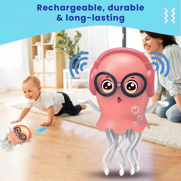 Dancing Jellyfish Toy - Moves & Dance with Music - Interactive Gift for kids
