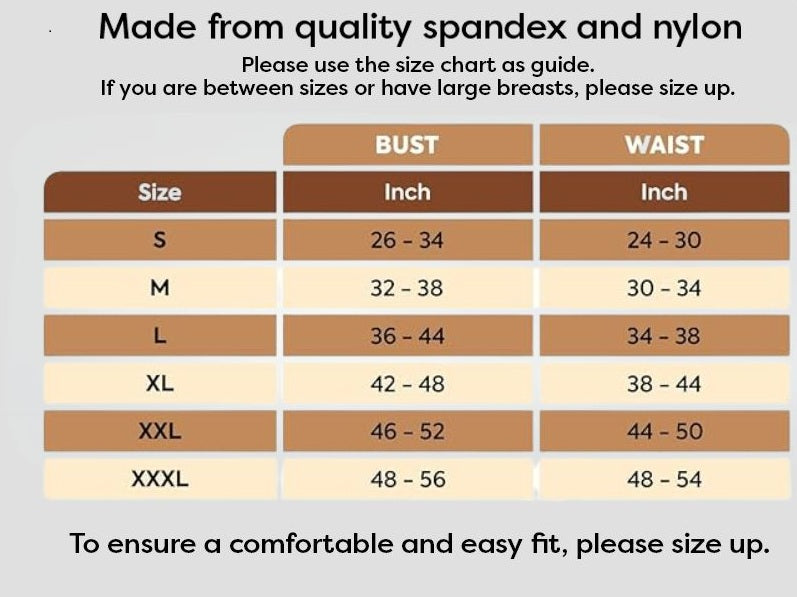 Strapless Shapewear Bodysuit - For Tummy Control & Butt Lifter Body Shaper