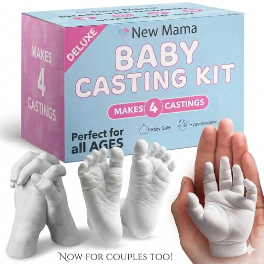 NewMama™ 3D Hand and Feet Casting Kit - For Babies, Kids and Couples (Adults)